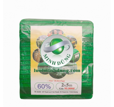 Lưới túi 2x5 xanh