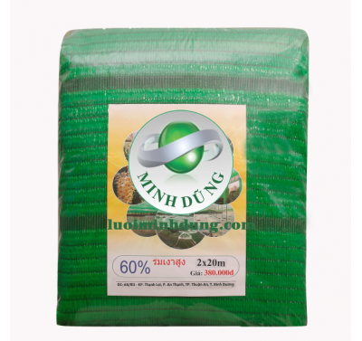 Lưới túi 2x20 xanh